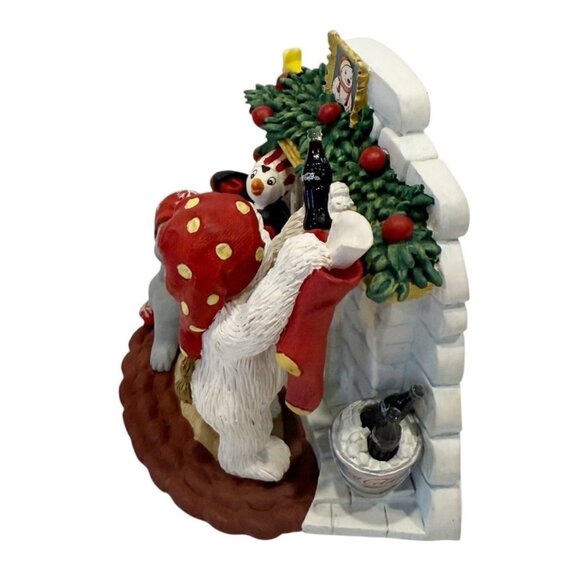 Coca-Cola Polar Bear Cubs Collection Dear Santa Pause Here, Please Vtg 1998 - Picture 5 of 8